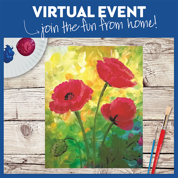 LIVE INTERACTIVE VIRTUAL CLASS - ART KIT INCLUDED (HAVE SUPPLIES? THEN IT'S ONLY $15!)
